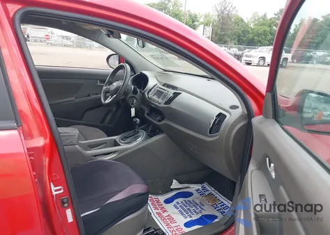 2013 Kia Sportage Lx из США, поврежденный, VIN KNDPB3A20D7380934